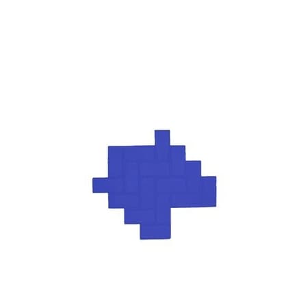 Bon Tool Texture Mat - Antique Brick Herringbone - 33-1/2" x 29-1/4" - Blue 32-317